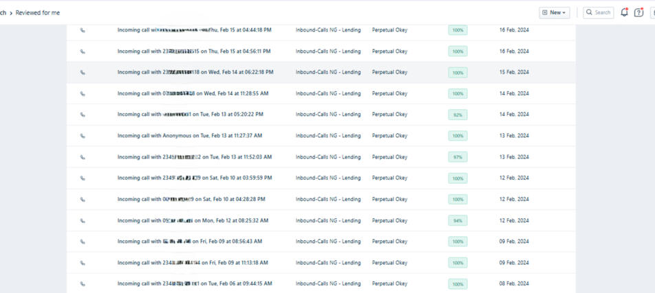 QUALITY ASSURANCE GRADING